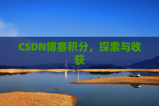 CSDN博客积分，探索与收获